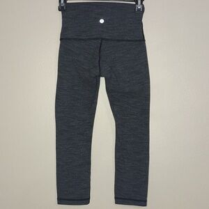 Lululemon Wunder Under High Rise Crop Leggings